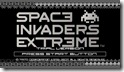 Space Invaders Extreme para PSP - Tela de apresentação
