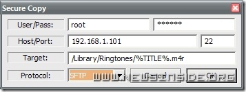 iRinger - Envio via SFTP