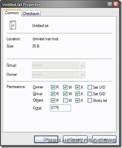 WinSCP - Alterando a permiss&atilde;o dos arquivos