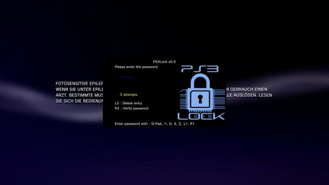 ps3lock