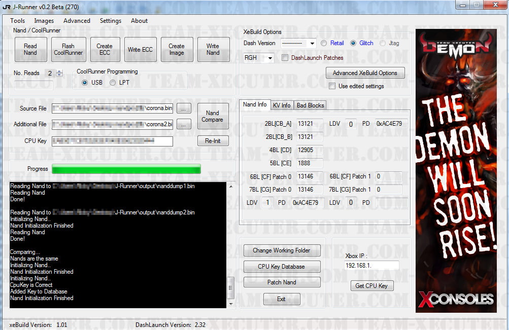 Team Xecuter consegue descriptografar uma NAND Corona do Xbox 360