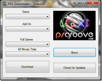 PKG Downloader 2.5.1 para Playstation 3 – NewsInside