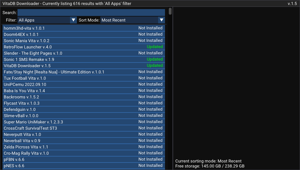 [PS Vita] VitaDB Downloader NewsInside